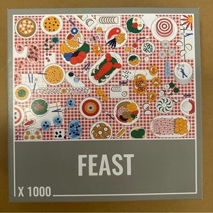 Cloudberries Feast Jigsaw Puzzle 1000 pieces